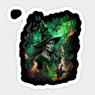 The Cursed of Witch - The Elder Sticker